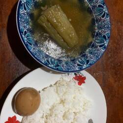 My dinner, the healthiest option I could find 😀