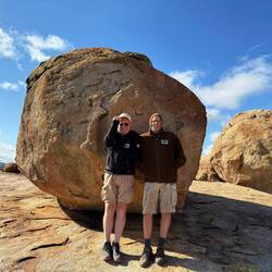 Obschon das erfühlen des African-Spirit durch garstige kalte Winde erschwert wurde.