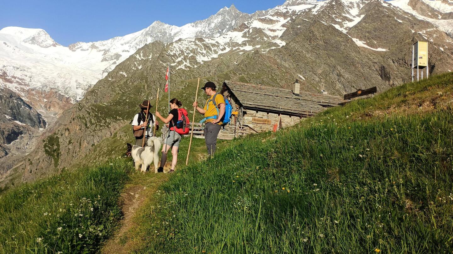 Gleich geht's runter