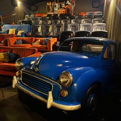 Amanda visits the local Cinema (like our Cameo). Note it's not a Drive-In