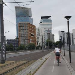 Tour duo, Jean Nouvel et batiment bois de Selima Maamouri