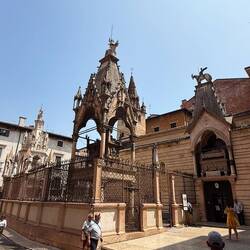Very cool church we saw walking through Verona