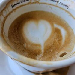 ...und dann gab's noch einen Cappucci mit ❤️