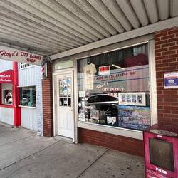 Floyd's barber shop is for sale!