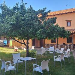 Home for the night...Don Camino albergue