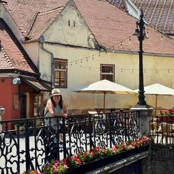 Auf der Lügenbrücke.