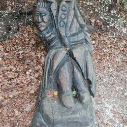 Haule, der Vatermörder trägt seinen Kopf unter dem Arm