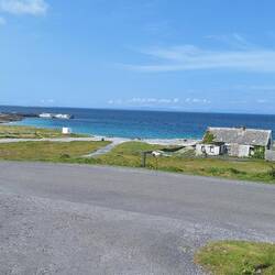 The beach from the top