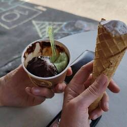 Eis zum Mittagessen 😄