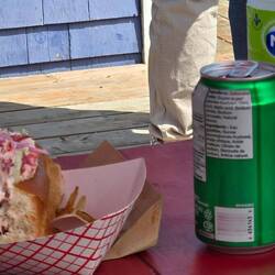 Had a delicious lobster roll. The lobster here is very similar to Maine lobster. Yum yum!