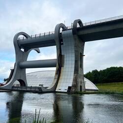 The Falkirk Wheel - Schiffshebewerk