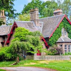 Auf dem Castle Gelände