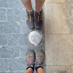 The requisite foot-shell photo