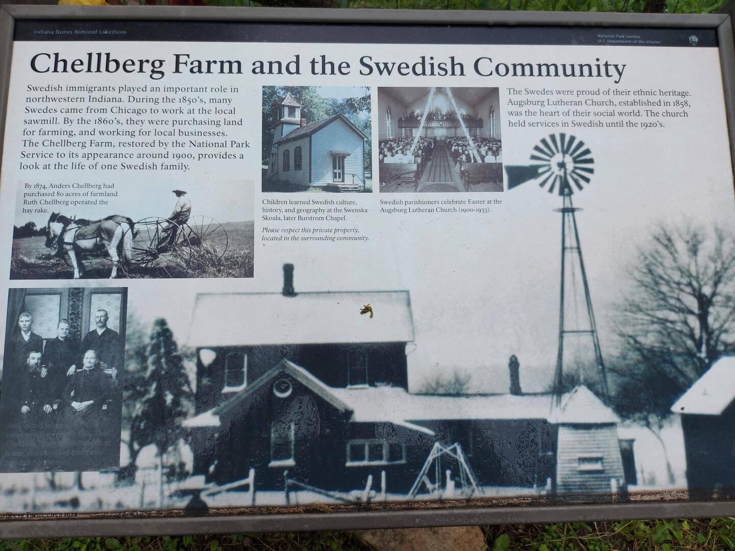 Beschreibung der Farm.