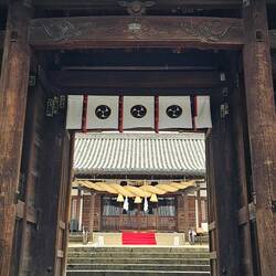 Le temple où se tenait un mariage traditionnel