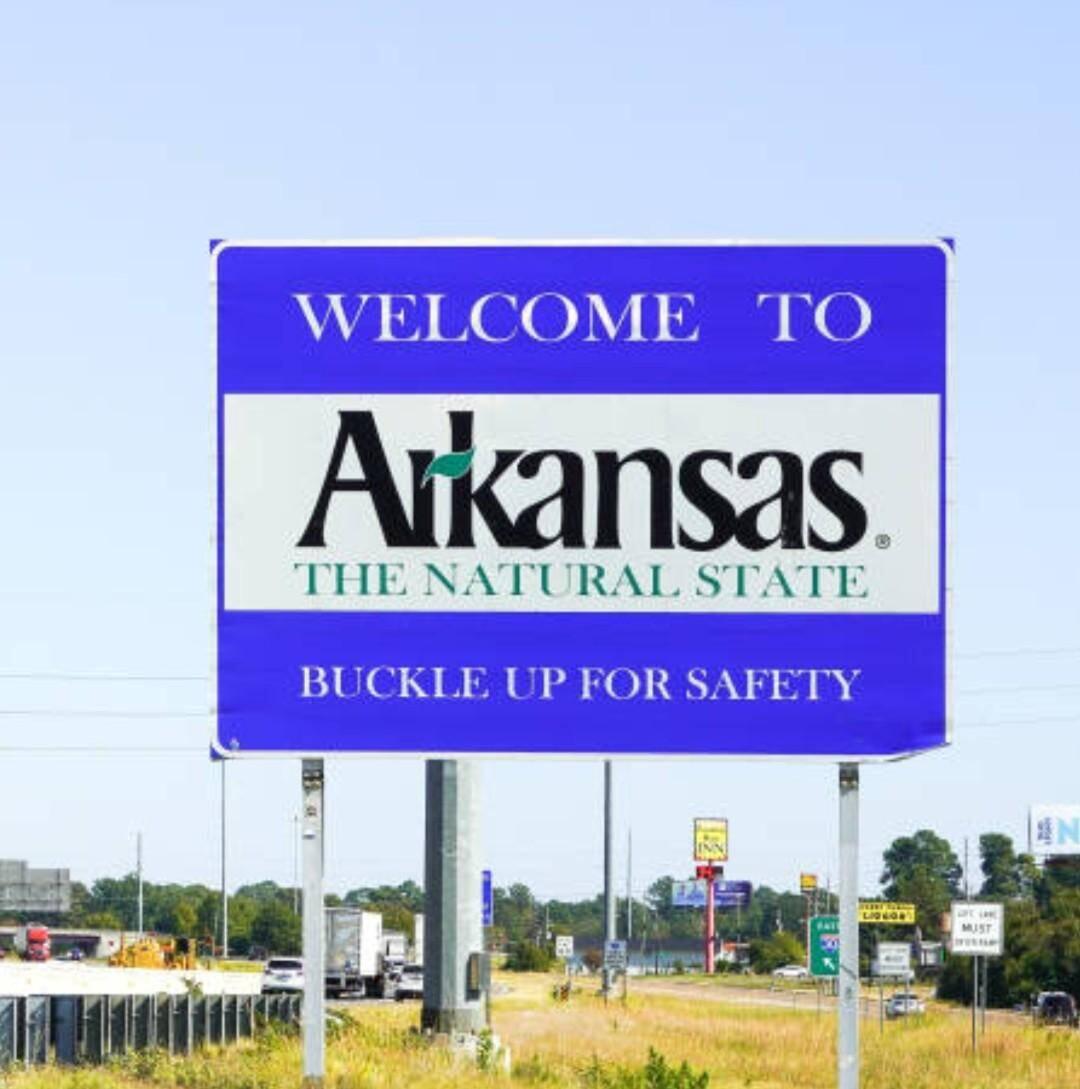 Crossing into Arkansas