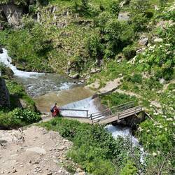 The Frenchman and the pack that hurtled down into the torrent
