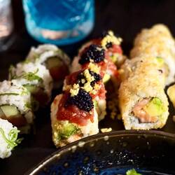 Sushi Selektion des Hauses