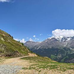 Diesen Weg sind wir früher hoch gekommen