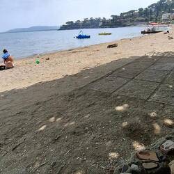 Stopped for coffee and pistachio cream biscuit when I was out walking