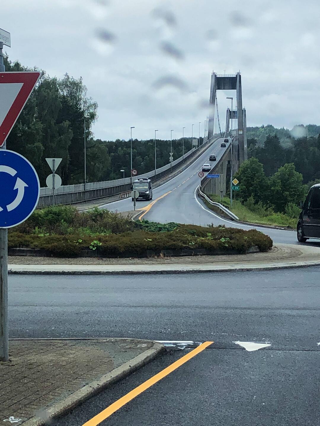 Anfahrt Bergen...Tolle Brücken