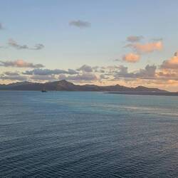 Looking out across the lagoon.