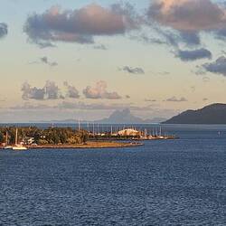 Looking back at Bora Bora.