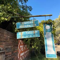 Südafrika heisst uns mit einem EEPGT willkommen. Er war hier in Groot Marico.