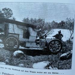 Nachdem dem "absaufen" auf feuchtem Untergrund wurde Wellblech zur sperrigen aber rettenden Hilfe.