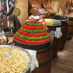 V colourful but strange sweet shop