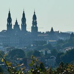 Ausblick auf Santiago de Compostela