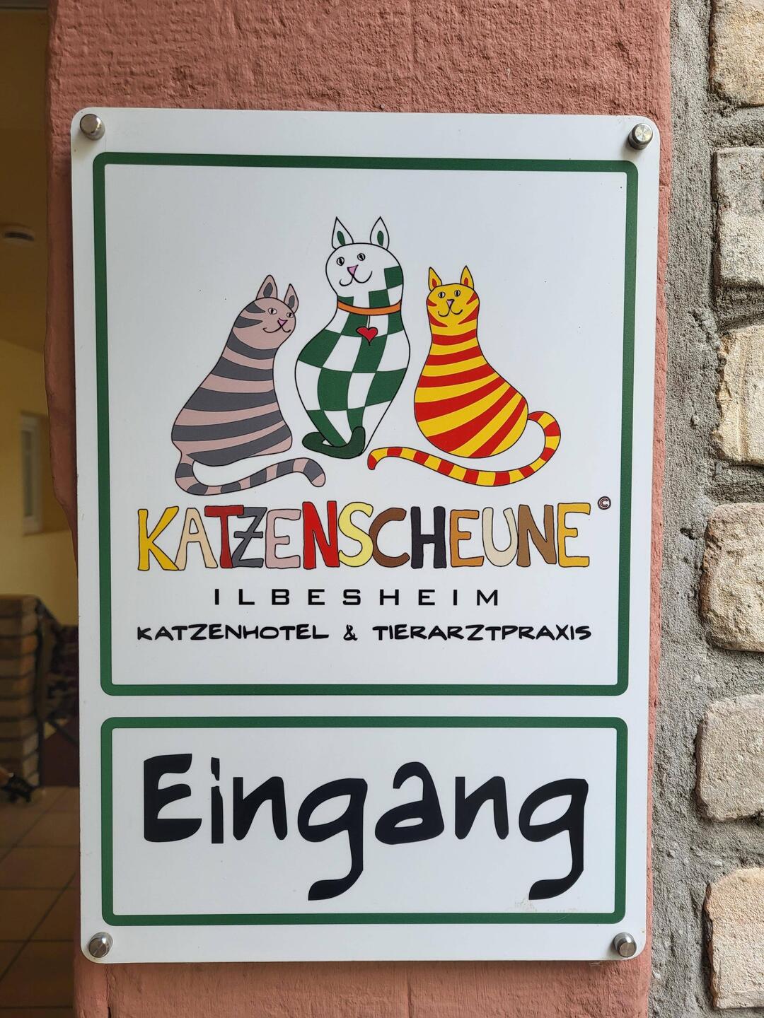 Hier muss Leni fünf Nächte bleiben.