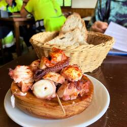Pulpo tapa