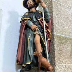 Santiago as a pilgrim