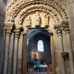 Entry to the North Chapel, original church built 10th century