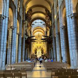 Towards the altar