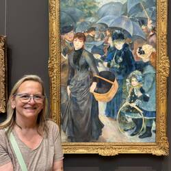 Karen's favorite painting in the museum