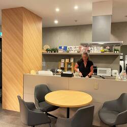 Gemeinschaftsküche im Hotel