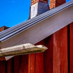 Interessante Dachrinne