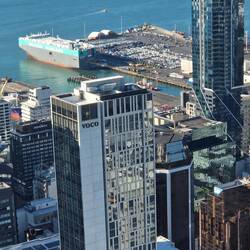View from the sky tower
