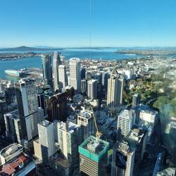View from the sky tower