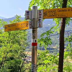 De bewegwijzering is echt voortreffelijk.