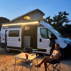 Stellplatz am „Praia da Falésia“