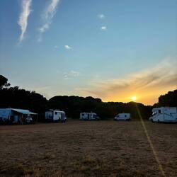 Stellplatz am „Praia da Falésia“