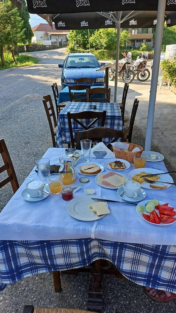Frühstück heute Morgen