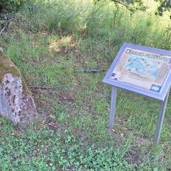 Teil des Jakobs-Pilgerweges