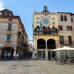 A very cool clock tower in town
