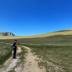 Georg kann nicht aufhören zu fotografieren.