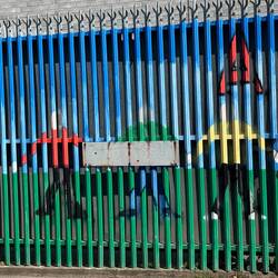 GATES that still separate areas in Belfast
