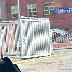 These gates are still closed every night at 6pm and then reopened every morning